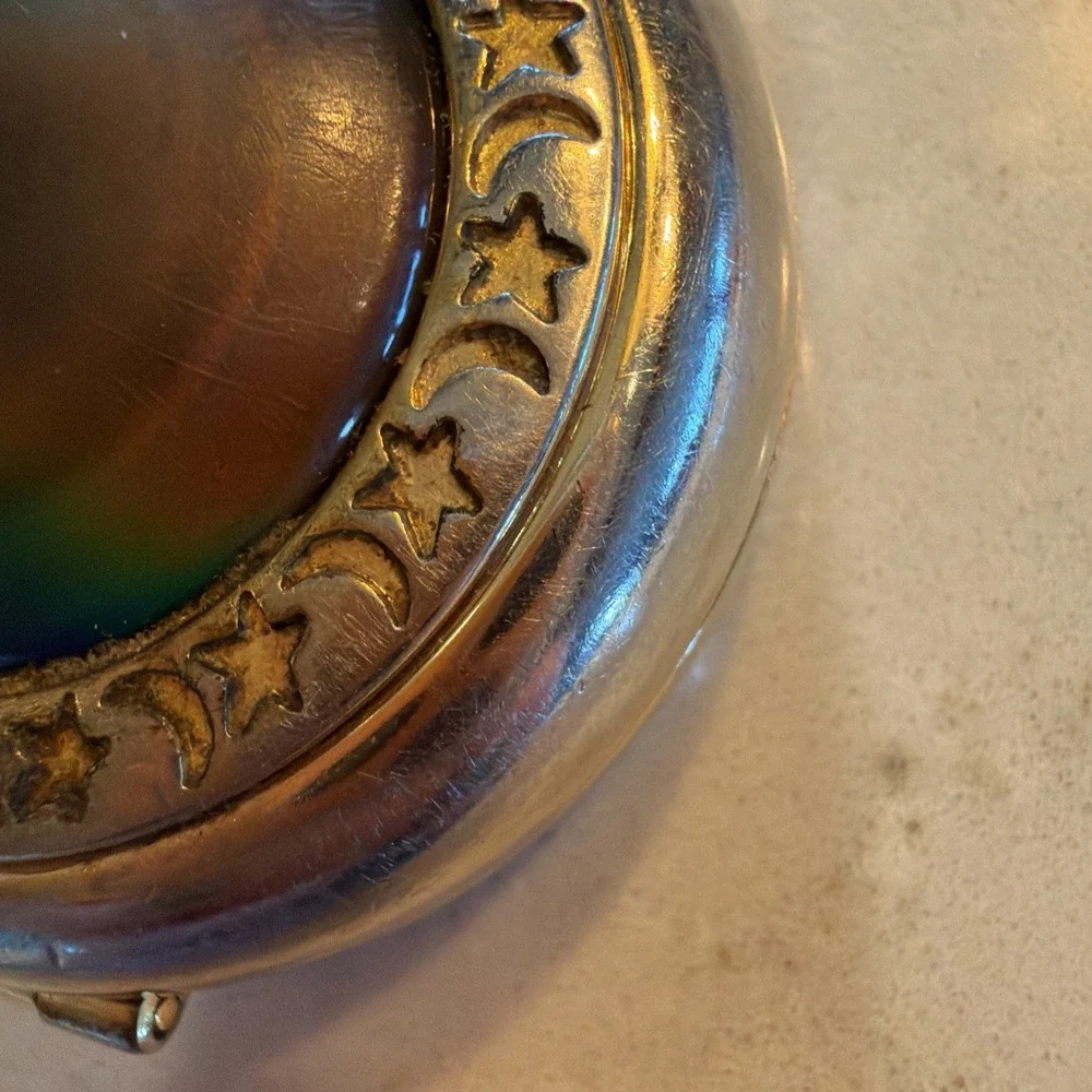 Genuine Vintage Estee Lauder Limited Edition Moon & Stars Mood Compact